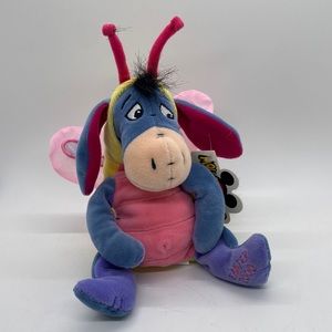 NWT Vtg Mini Bean Bag Butterfly Eyeore